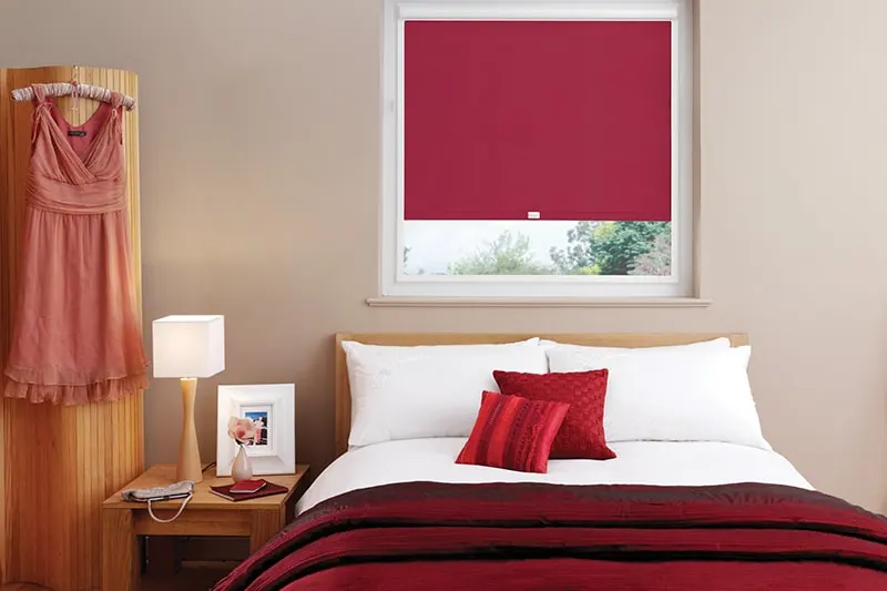 Perfect fit blind clipped into a uPVC window – Selly Oak Blinds