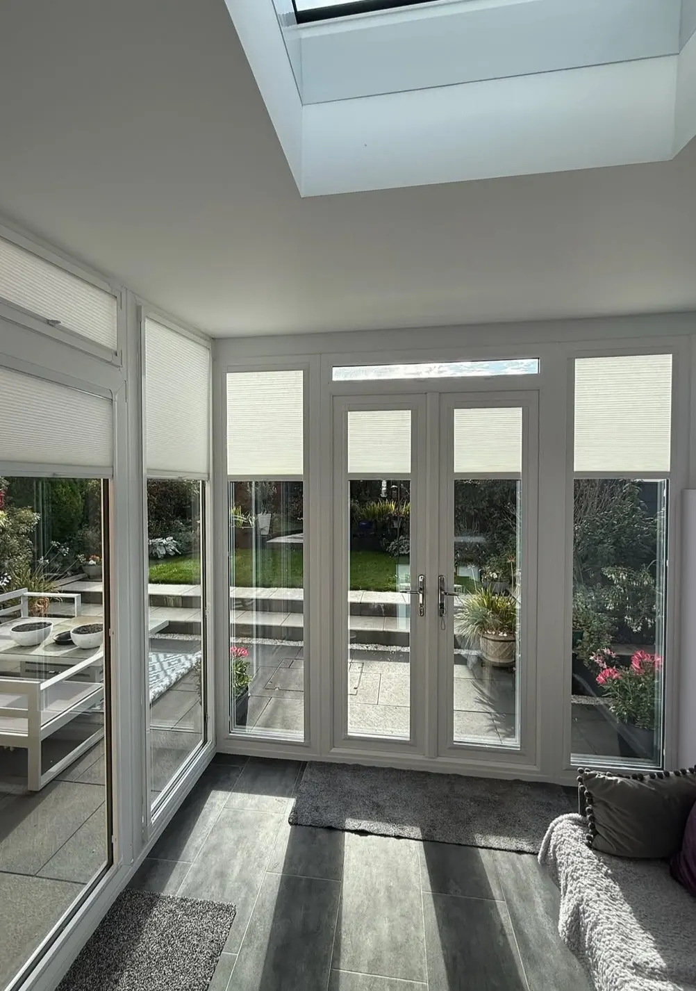 Pleated blind fitted to a window – Selly Oak Blinds